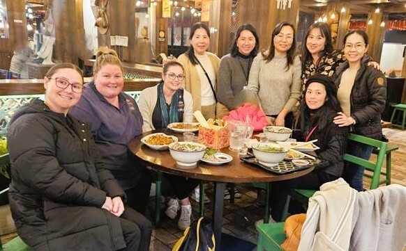 HIPPY Eastlakes (Elizabeth Young, Courtney Tisdell, Casey Allen) HIPPY Cabramatta - Huy Keang Eng, Thao Thi Phuong, Chantha Khov, Coco Lo , Tiffany Tran and Kim Ly (next to her daughter).